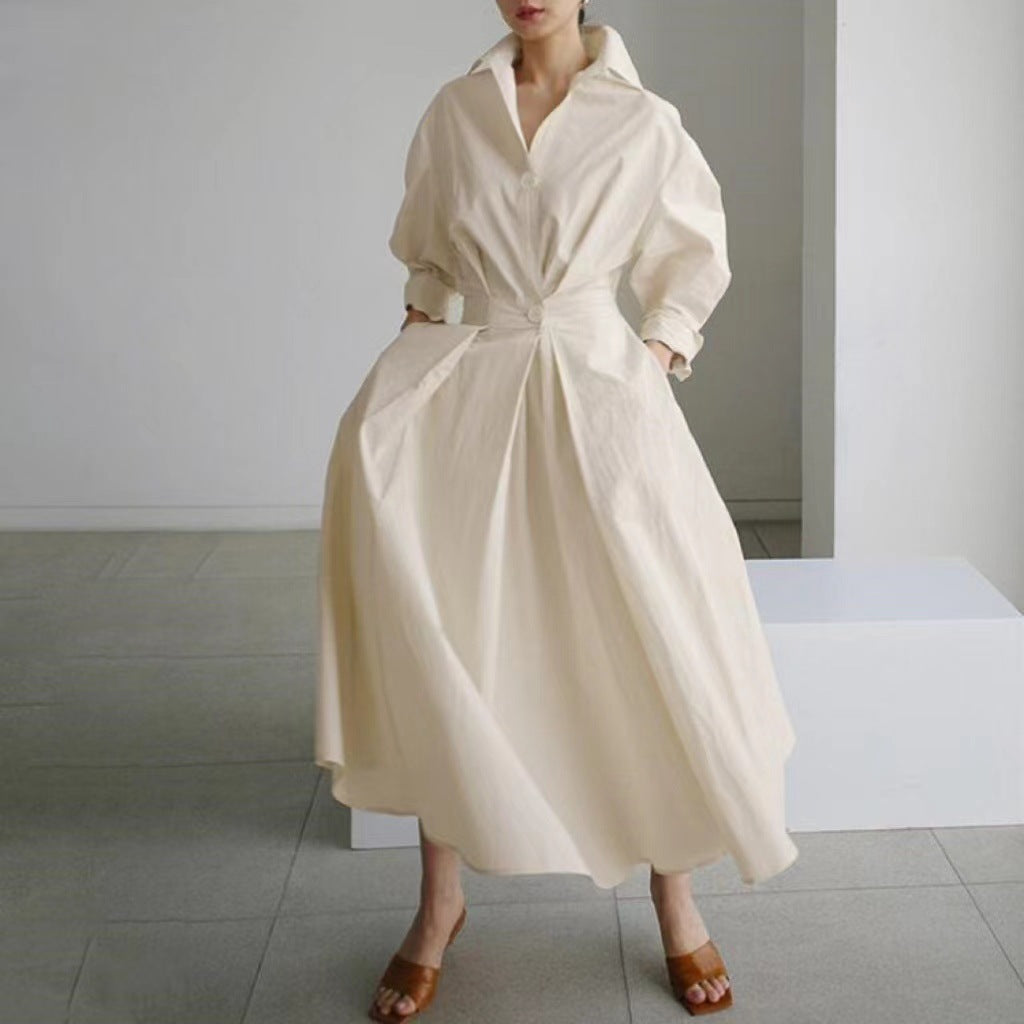 Maxi Structural Cotton Dress