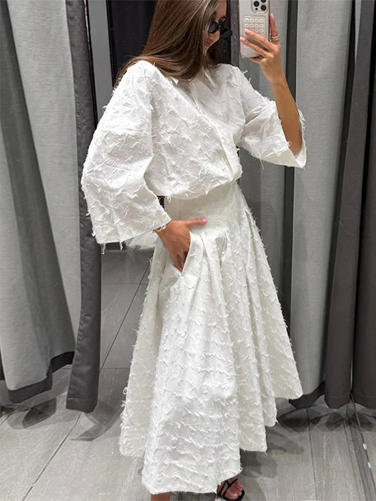 VINTAGE STYLE AUTUMN DRESS