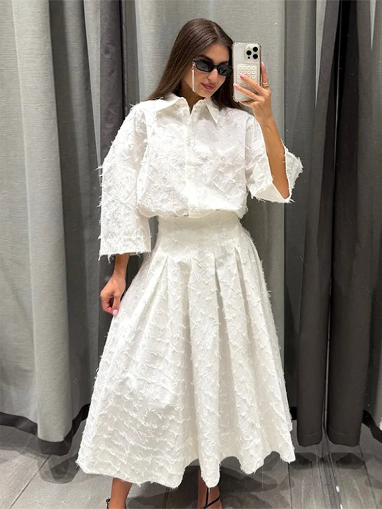 VINTAGE STYLE AUTUMN DRESS