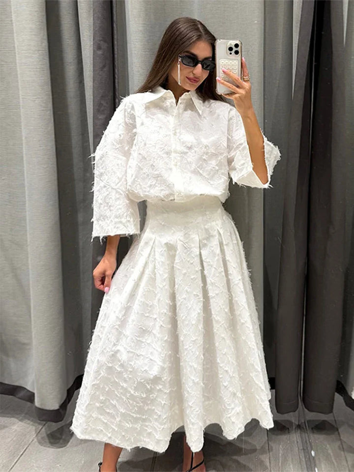 VINTAGE STYLE AUTUMN DRESS